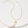Madeira Tassel Pendant Necklace