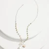 Marco Island Shell and Mother of Pearl Pendant Necklace