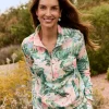 Marina Del Mar Ocean Vida Half-Zip Sweatshirt