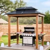 Maui Grill Galvanized Steel Roof Shelter