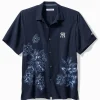 MLB® Hibiscus Vibrations Silk Camp Shirt