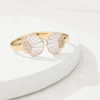 Moments in Paradise Mother of Pearl and Shell Cuff