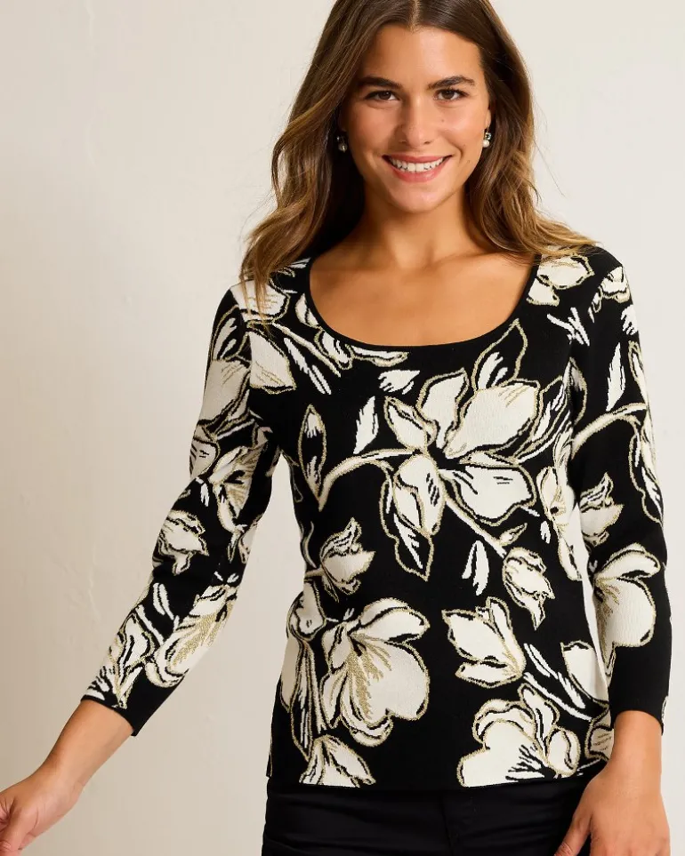 Noche Mar Jacquard Sweater