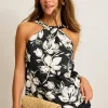 Noche Mar Satin Halter Top