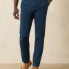 Nova Wave Half-Elastic Waist Seersucker Pants