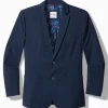 Nova Wave Stretch-Seersucker Blazer