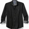 Ocean Wash Twill Long-Sleeve Shirt