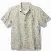 Palm Haven Silk Camp Shirt