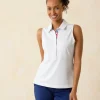 Paradise Piqué Sleeveless Polo