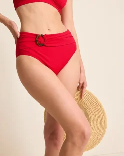 Pearl High-Waist Bikini Bottoms