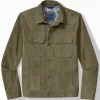 Pine Lake Suede Trucker Jacket