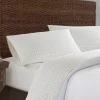 Pineapple Pinstripe 4-Piece King Sheet Set