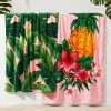 Pineapple Queen & Swaying Fronds Beach Towels — Set of 2