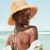 Raffia Packable Bucket Hat