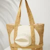 Raffia Traveler Tote