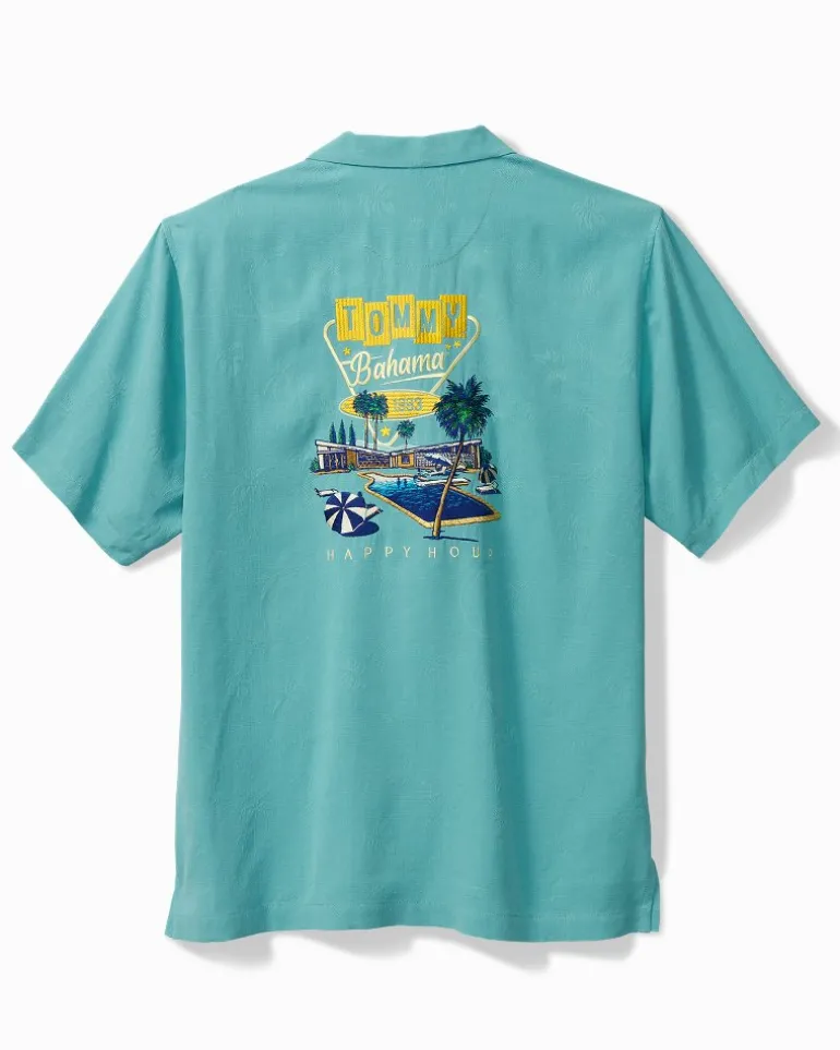 Retro Lounge Silk Camp Shirt