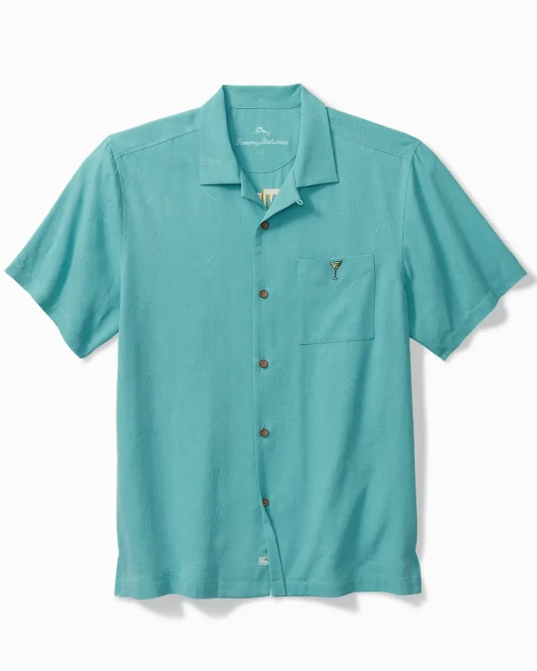 Retro Lounge Silk Camp Shirt