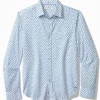 San Lucio Geo Getaway Stretch Knit Shirt