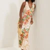 Sandy Solar Bloom Maxi Dress