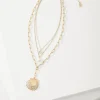 Sanibel Island Layered Shell Pendant Necklace