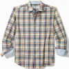 Sarasota Stretch Grenada Check IslandZone® Shirt