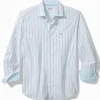 Sarasota Stretch Marina Stripe IslandZone® Shirt