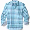 Sarasota Stretch St. Kitts Check IslandZone® Shirt