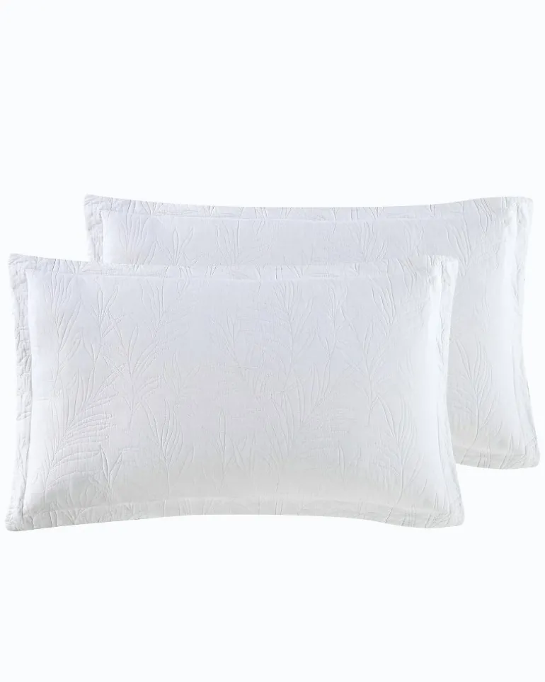 Solid Costa Sera 2-Piece Standard Quilted Sham Set
