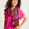 Tile Patch Wrap Scarf
