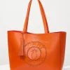 Tommy Bahama Perforated Leather Tote