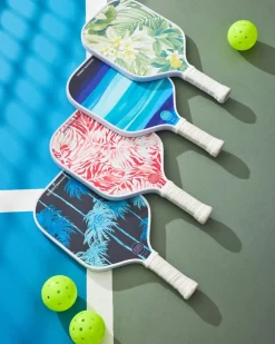Tommy Bahama x Coastal Pickle Blue Palm Pickleball Paddle