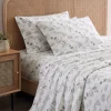Vintage Map 4-Piece King Sheet Set