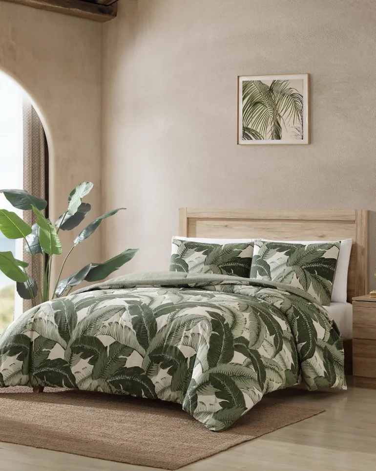Vintage Palms 3-Piece Full/Queen Comforter Set