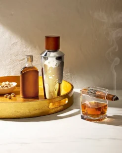 Viski® Globe 3-Piece Cocktail Shaker