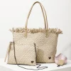 Vulcan Fringe Top Large Tote & Wristlet