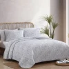 Water Leaves 2-Piece Twin Quilt Set